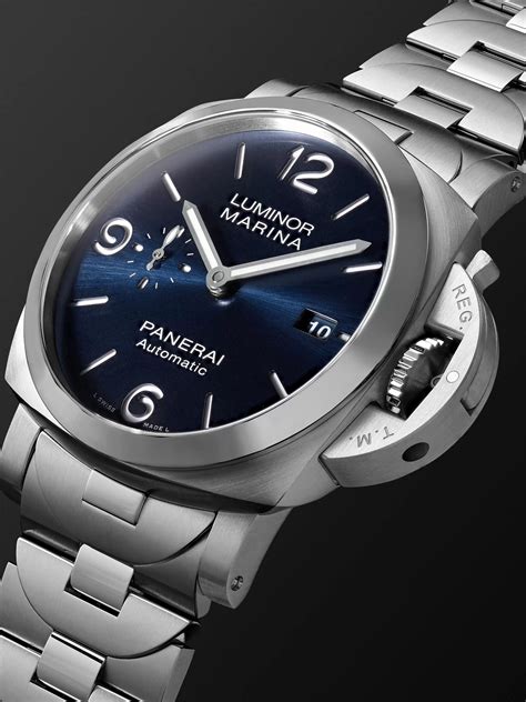 blue panerai luminor